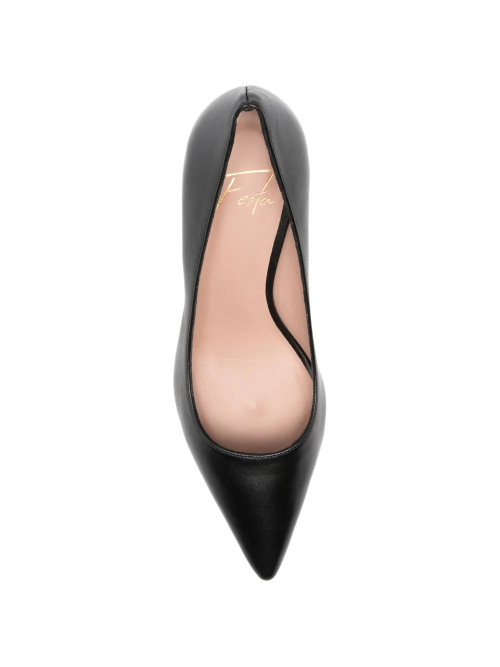 Festa Milano Kate leren pumps Zwart