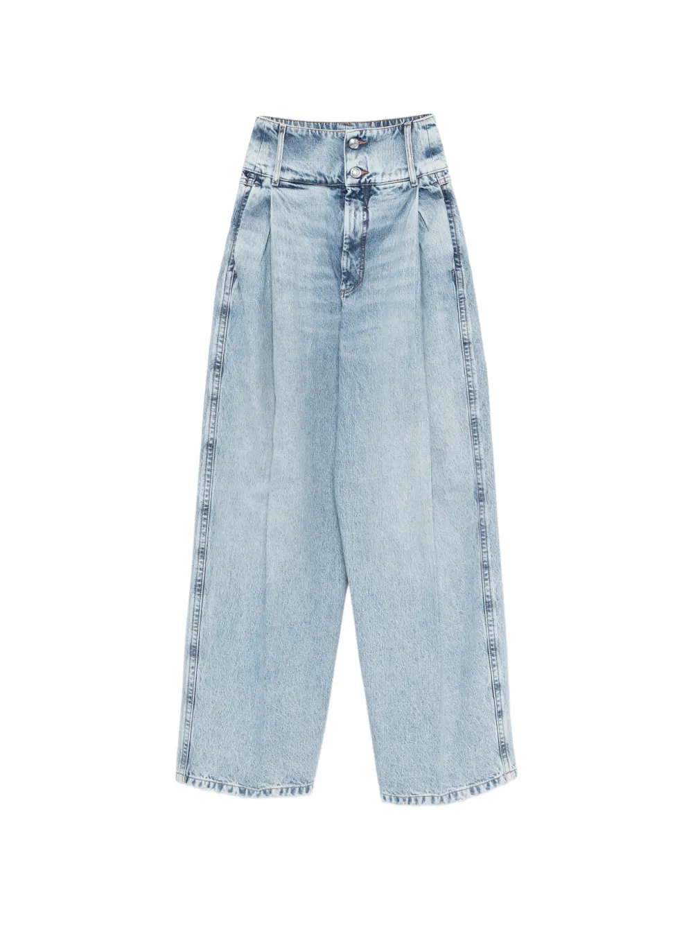 Sportmax pleated jeans - Blu