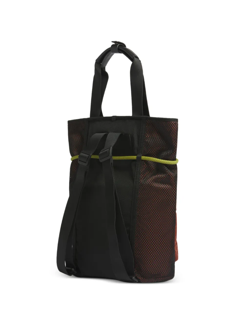 Marni Shopper met mesh vlakken Zwart