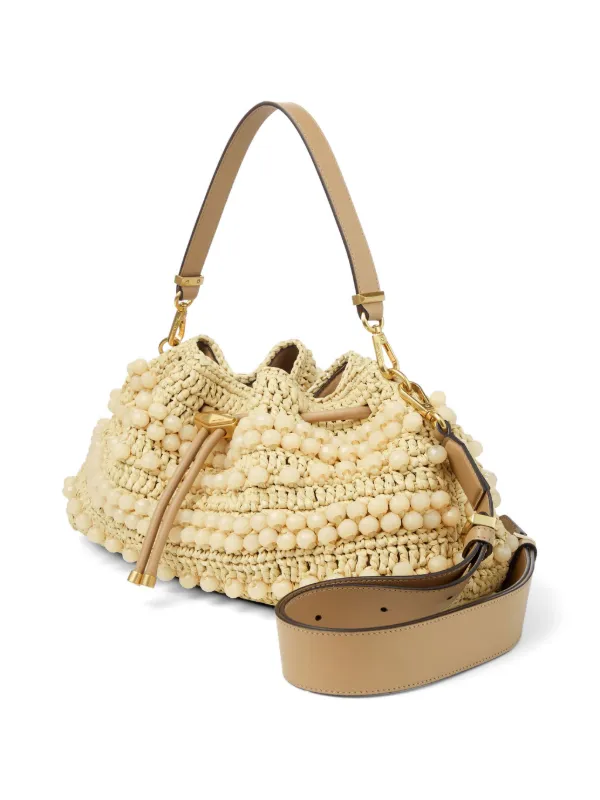 Jimmy Choo Cinch Medium Shoulder Bag | Neutrals | FARFETCH
