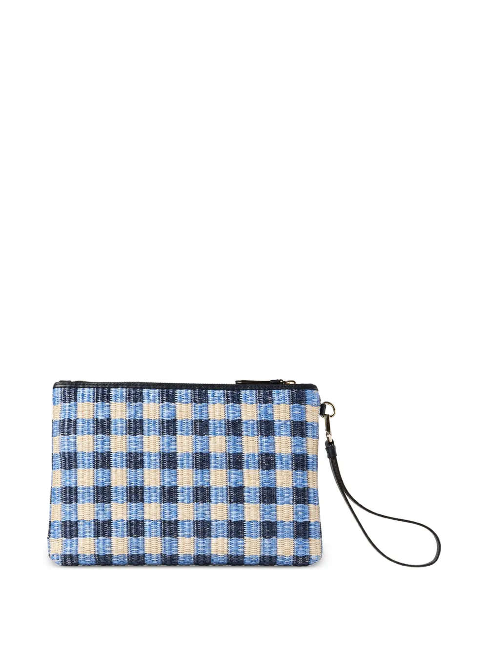  Jimmy Choo Zipped Flat Pouch - Blue 