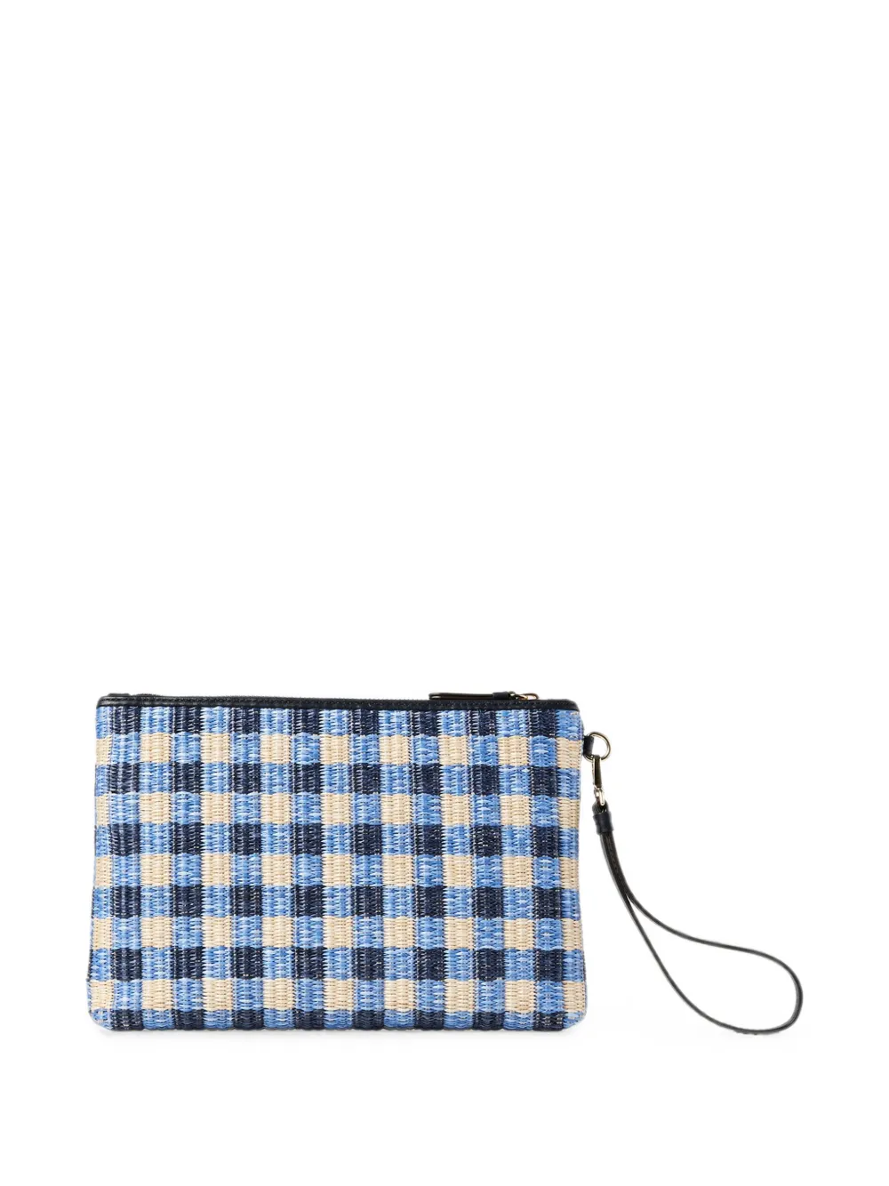 Jimmy Choo Platte buidel met rits Blauw