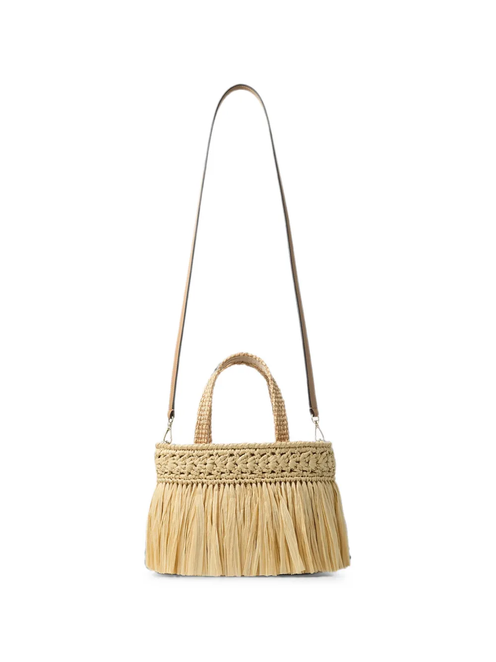Jimmy Choo Raffia kleine shopper Beige