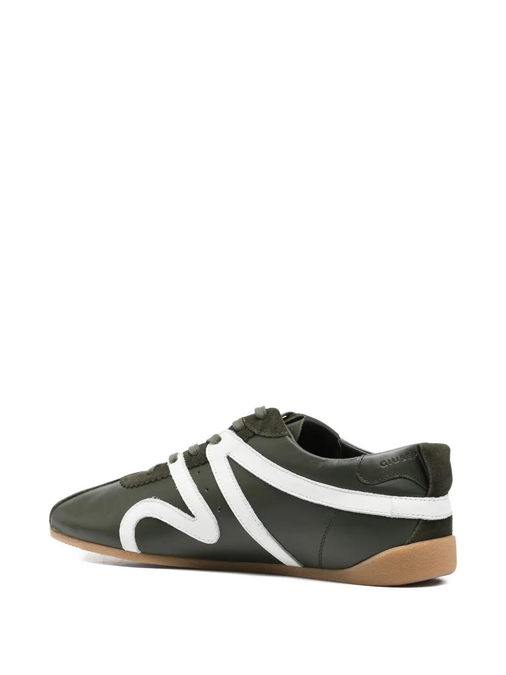 Giuseppe Zanotti Leren sneakers Groen