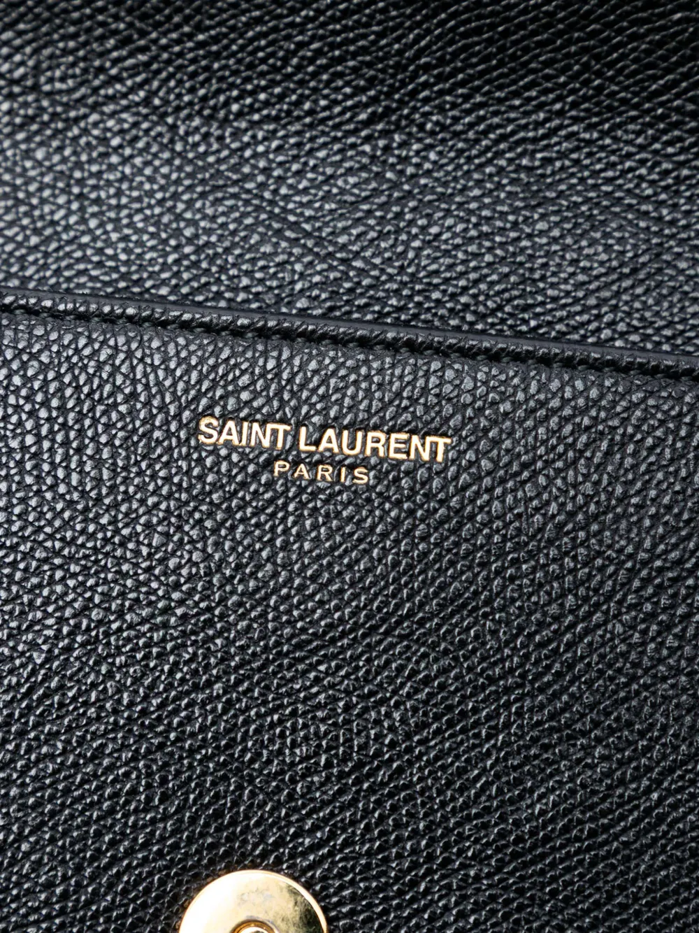 2013-2026 Grained Calfskin Lutetia Flap Clutch Bag