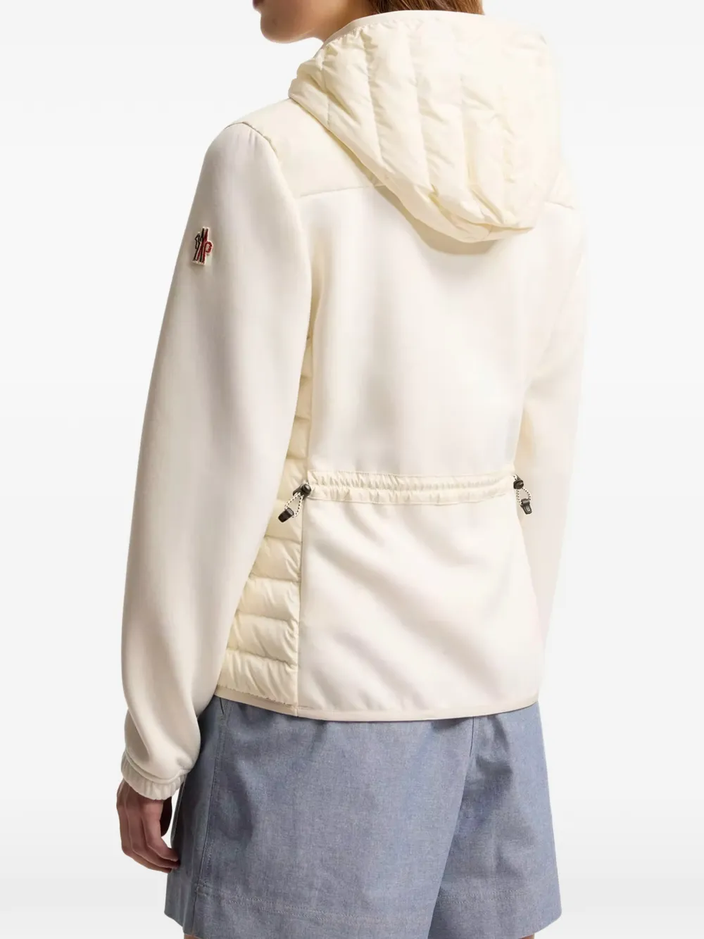 Moncler Grenoble Jack met capuchon en rits Beige