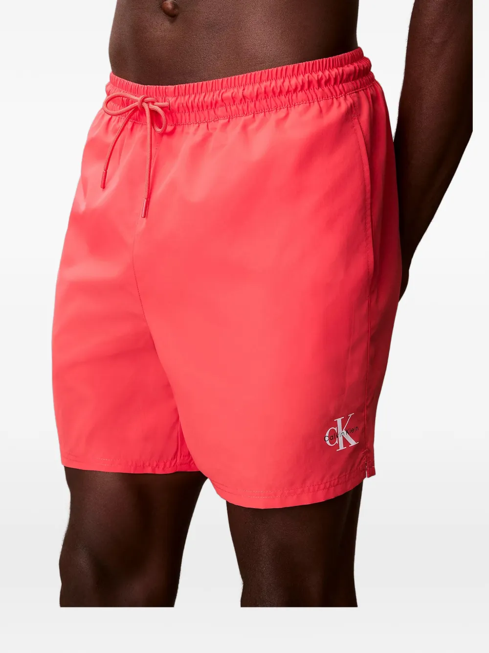 Calvin Klein drawstring swim shorts - Rosa