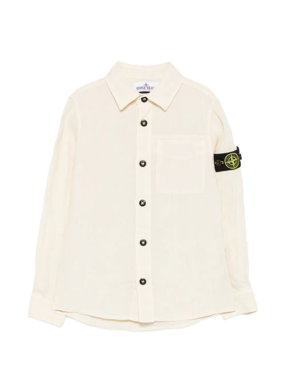 Stone Island Junior pocket shirt - Neutrals