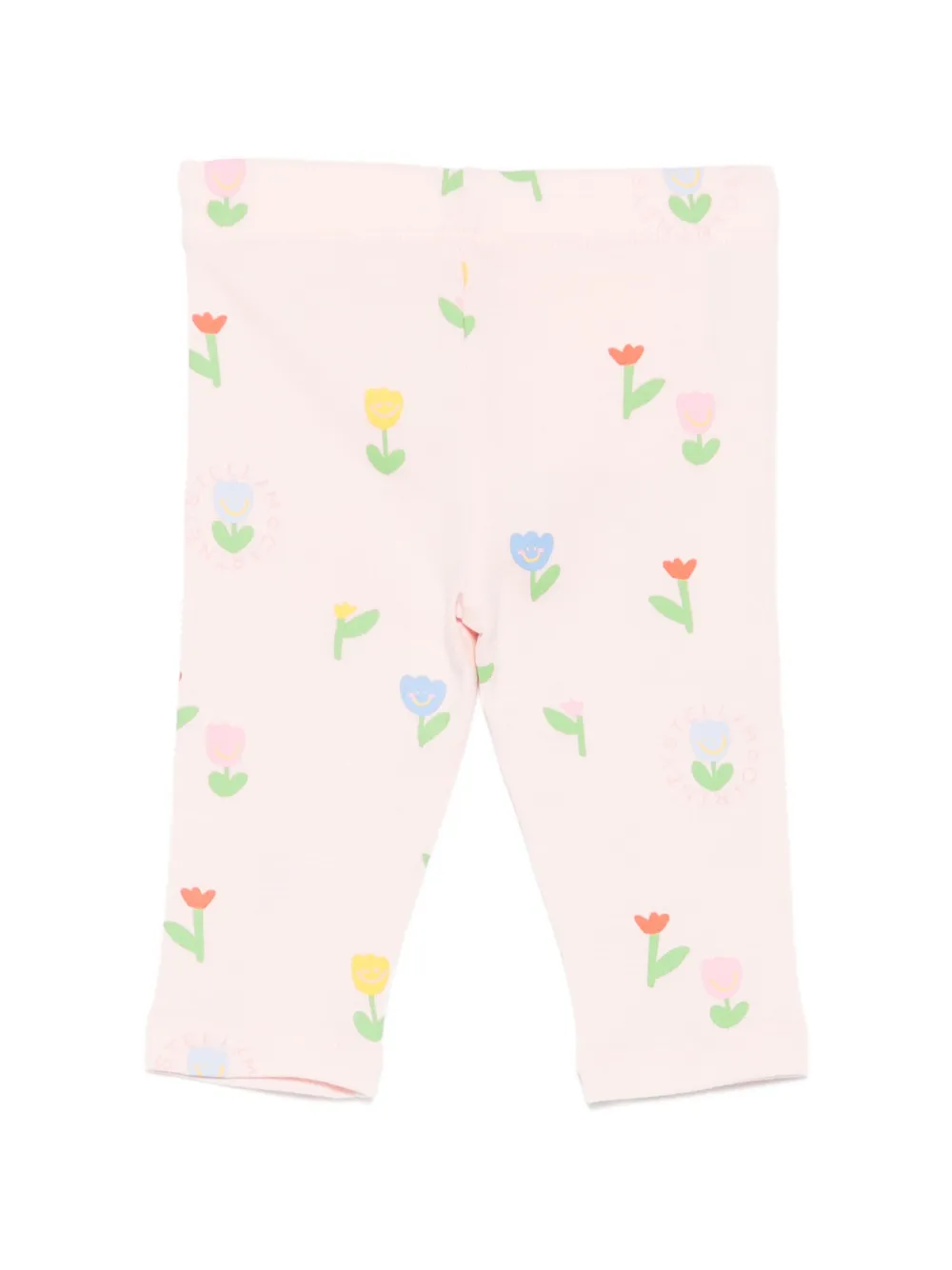 Stella McCartney Kids Legging met bloemenprint Roze