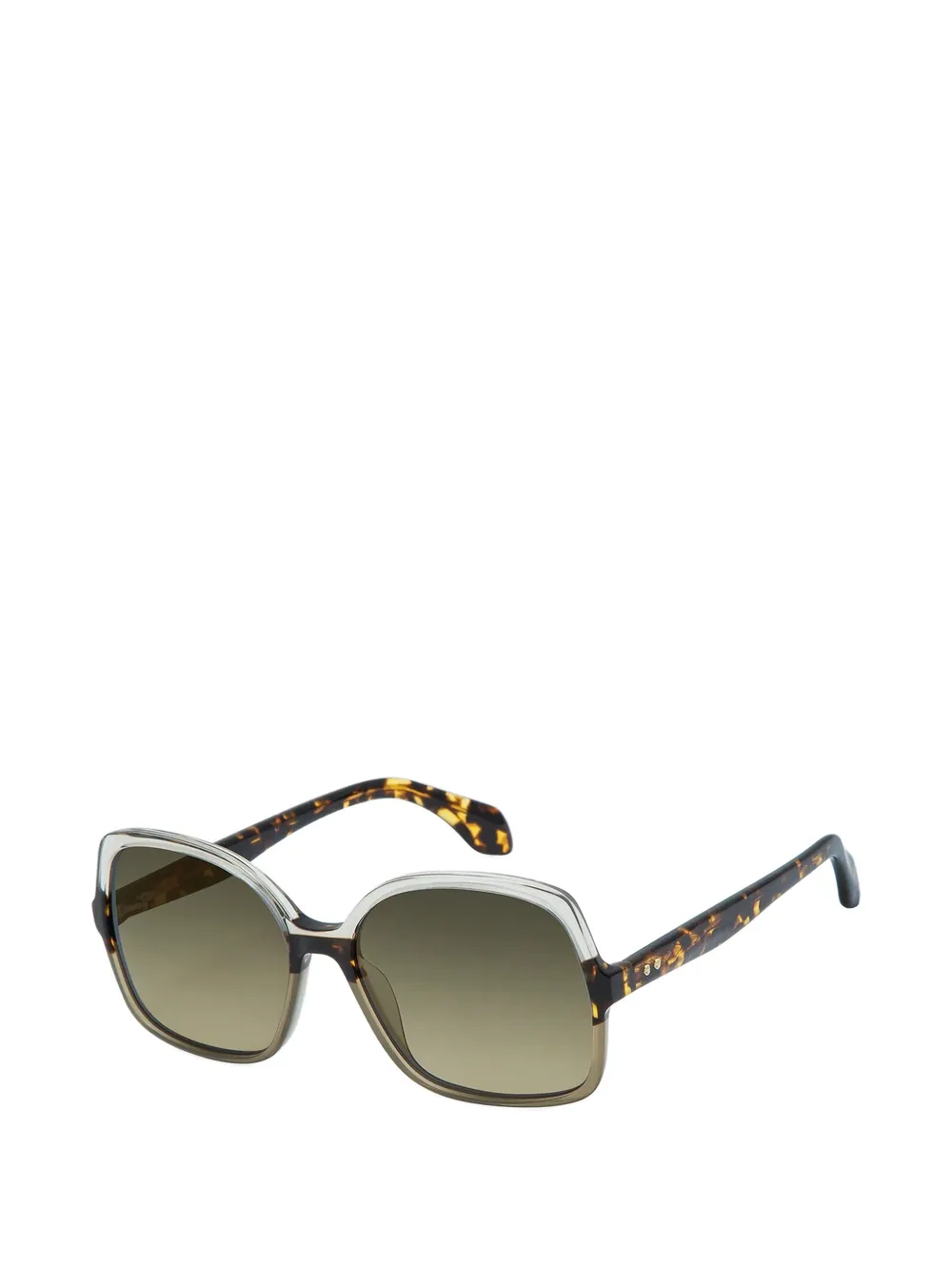  Gigi Studios Maen Square Sunglasses - Brown 