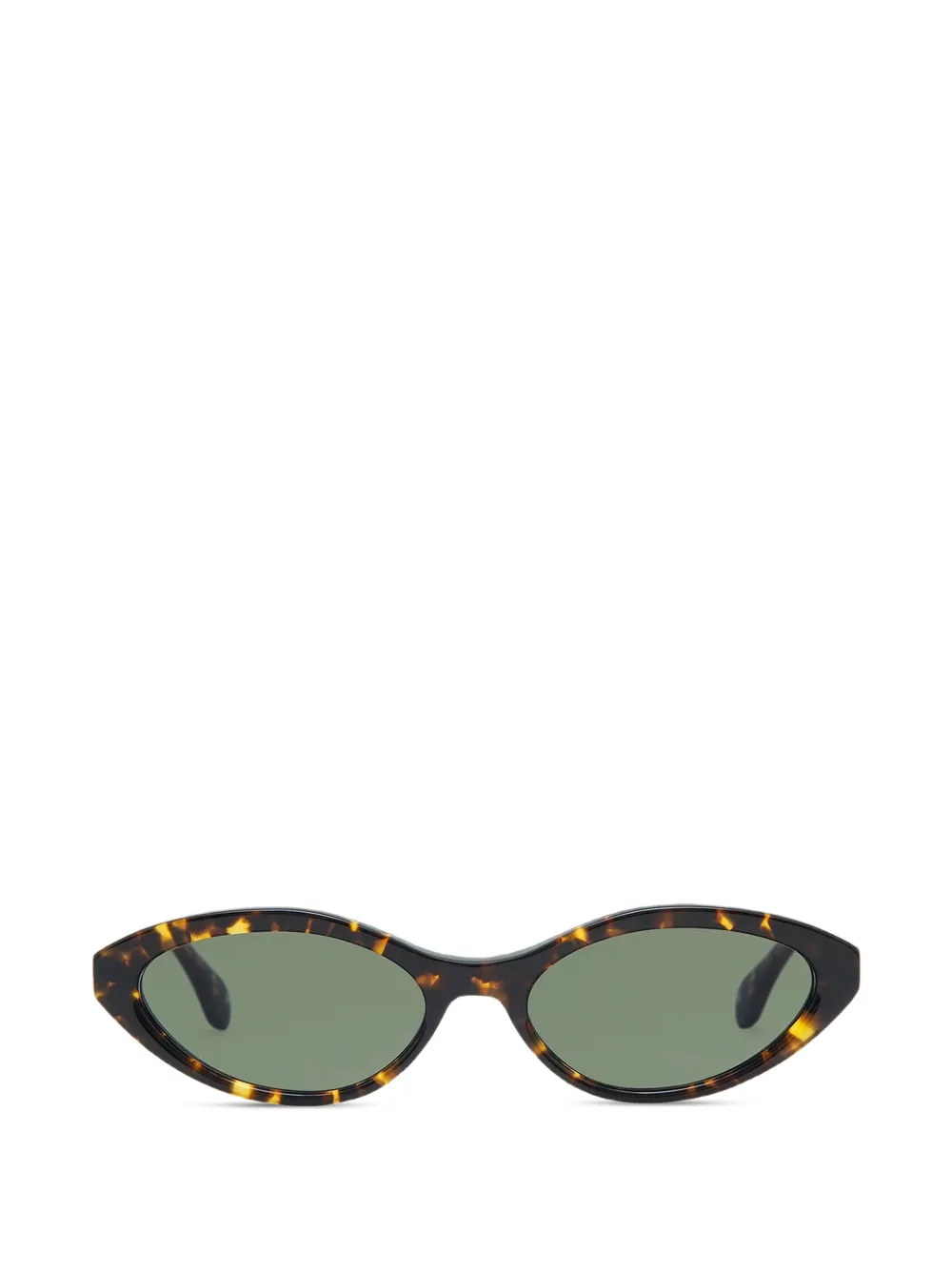 GIGI STUDIOS Nadiena oval-frame sunglasses - Braun