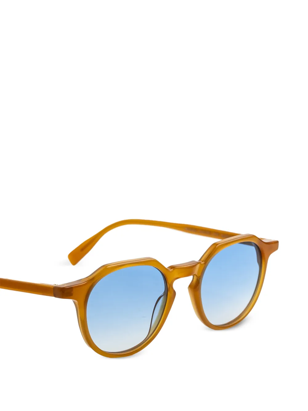  Gigi Studios Nora Geometric Sunglasses - Brown 