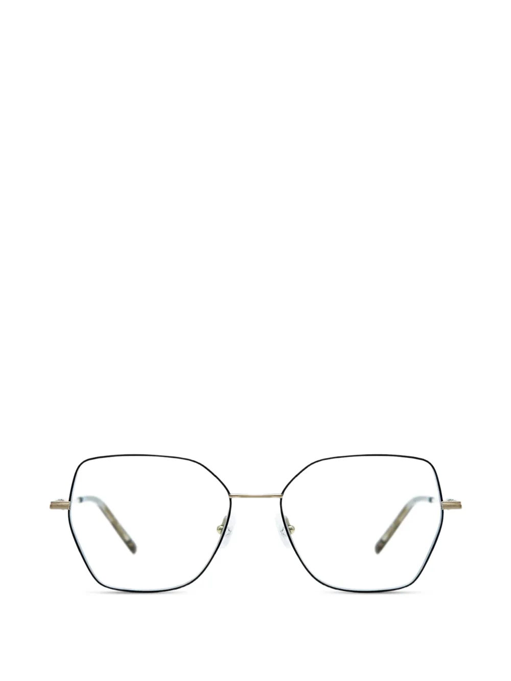 GIGI STUDIOS Kamila geometric glasses - Oro