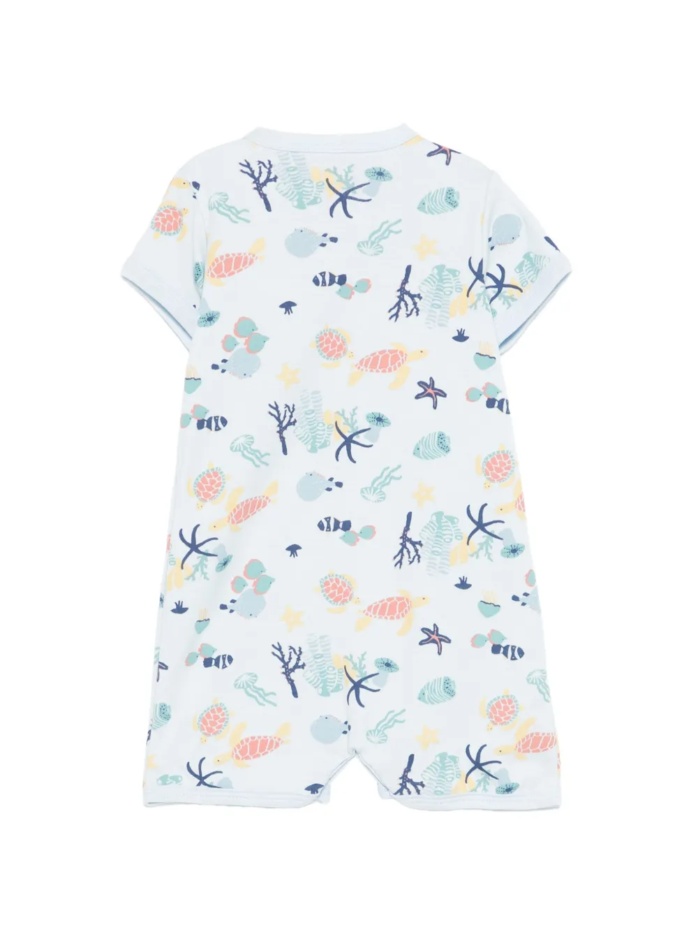  Petit Bateau Patterned Shorties - Blue 