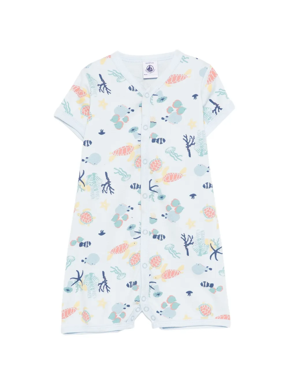 Petit Bateau patterned shorties - Blu
