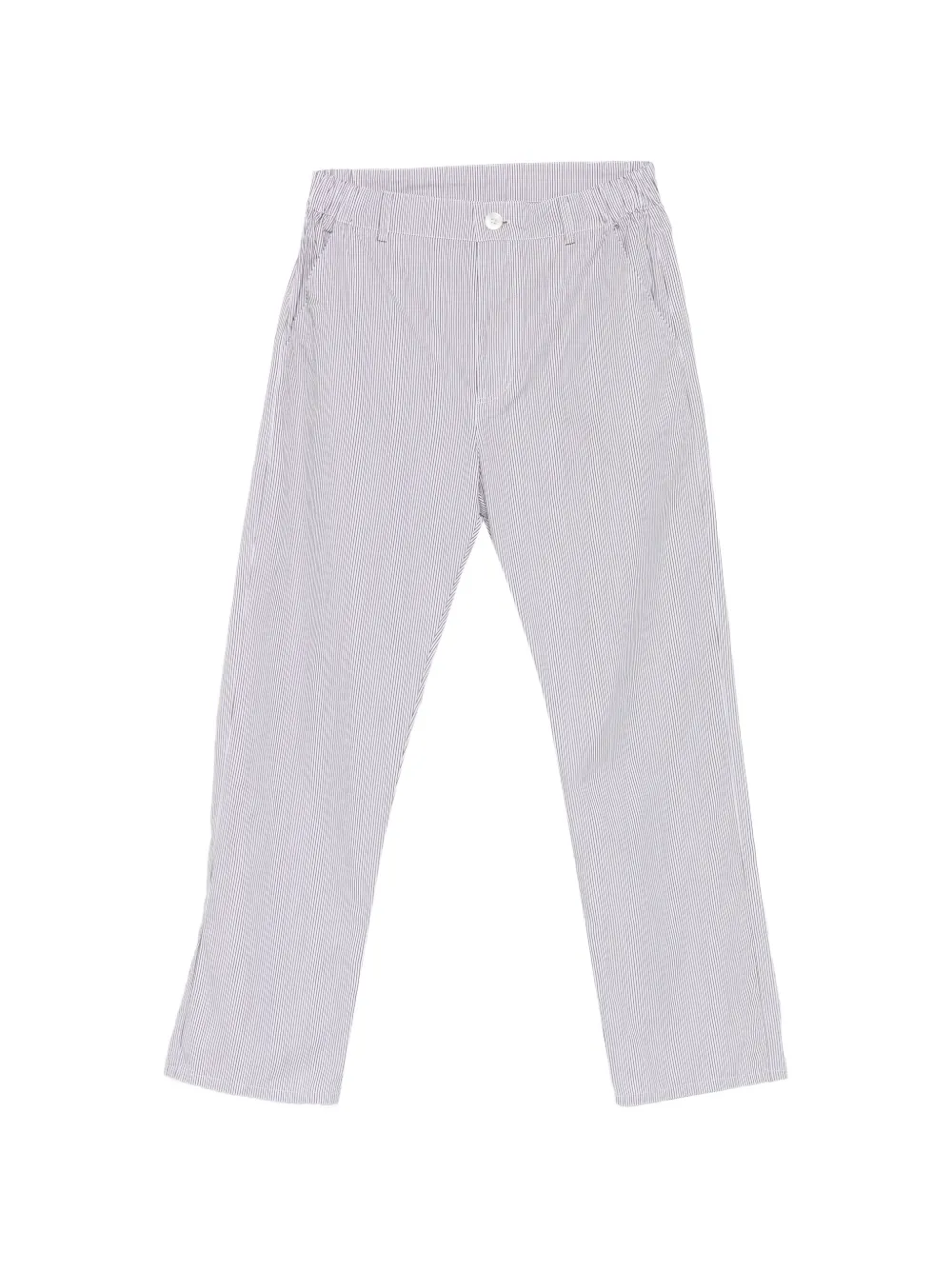 Private 0204 striped trousers - Bianco