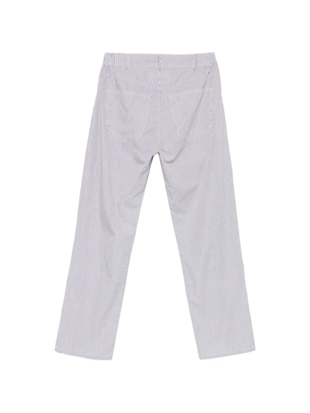  Private 0204 Pantalones A Rayas - Blanco 