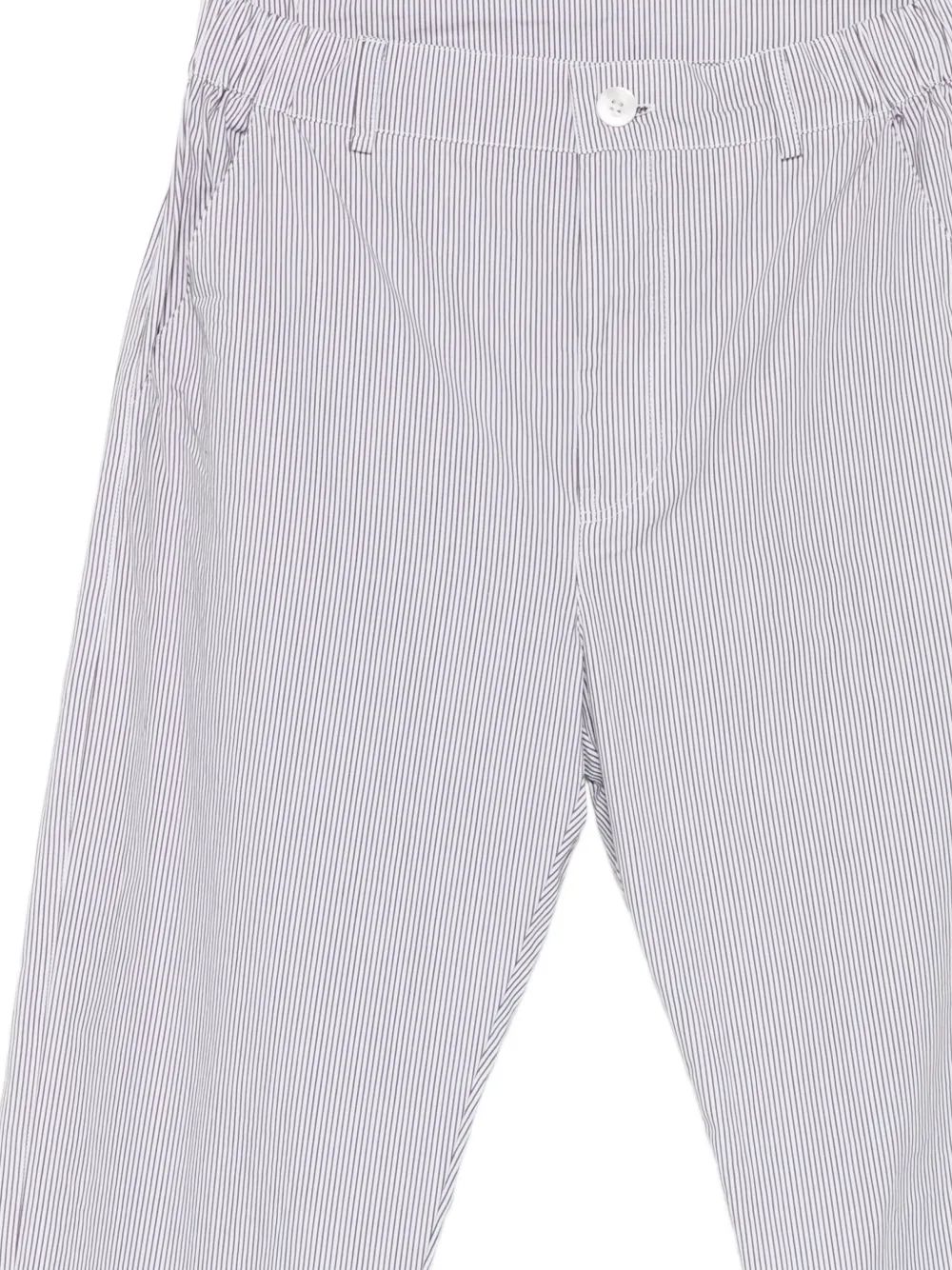  Private 0204 Pantalones A Rayas - Blanco 