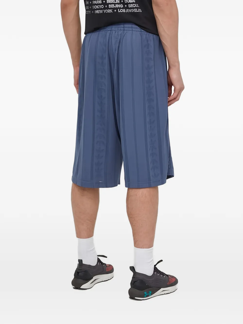 adidas Shorts met mesh Blauw