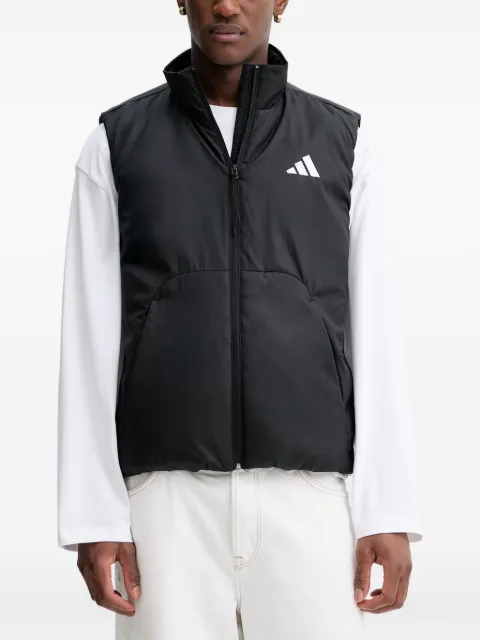 adidas City Tech Climawarm logo stripe gilet