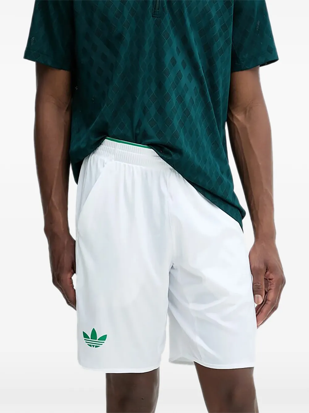 adidas Shorts met logo Wit