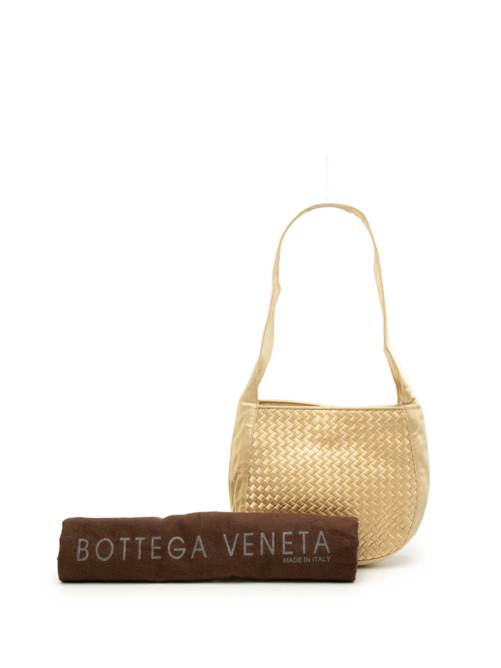 20th Century Satin Intrecciato Shoulder Bag