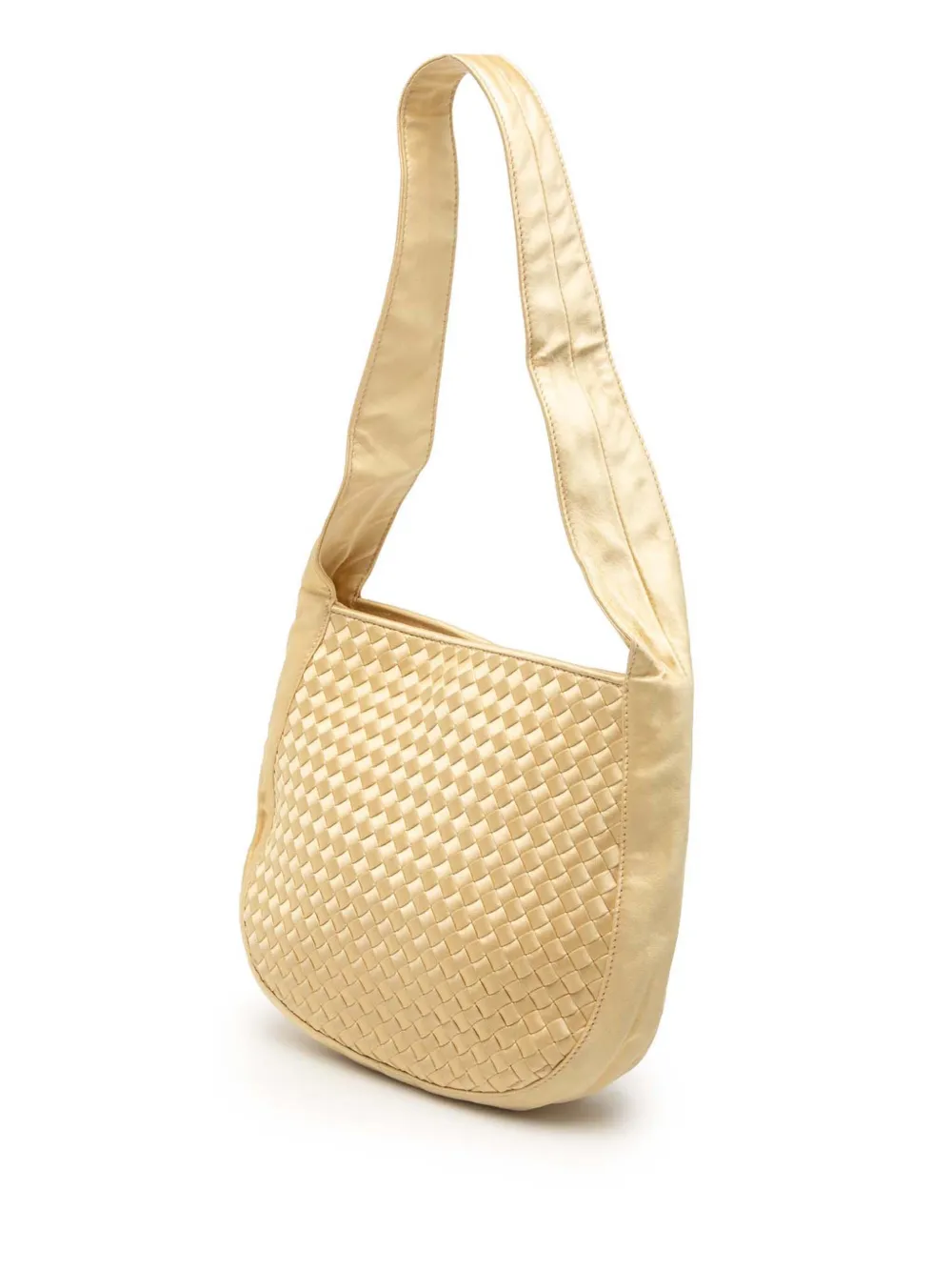 20th Century Satin Intrecciato Shoulder Bag