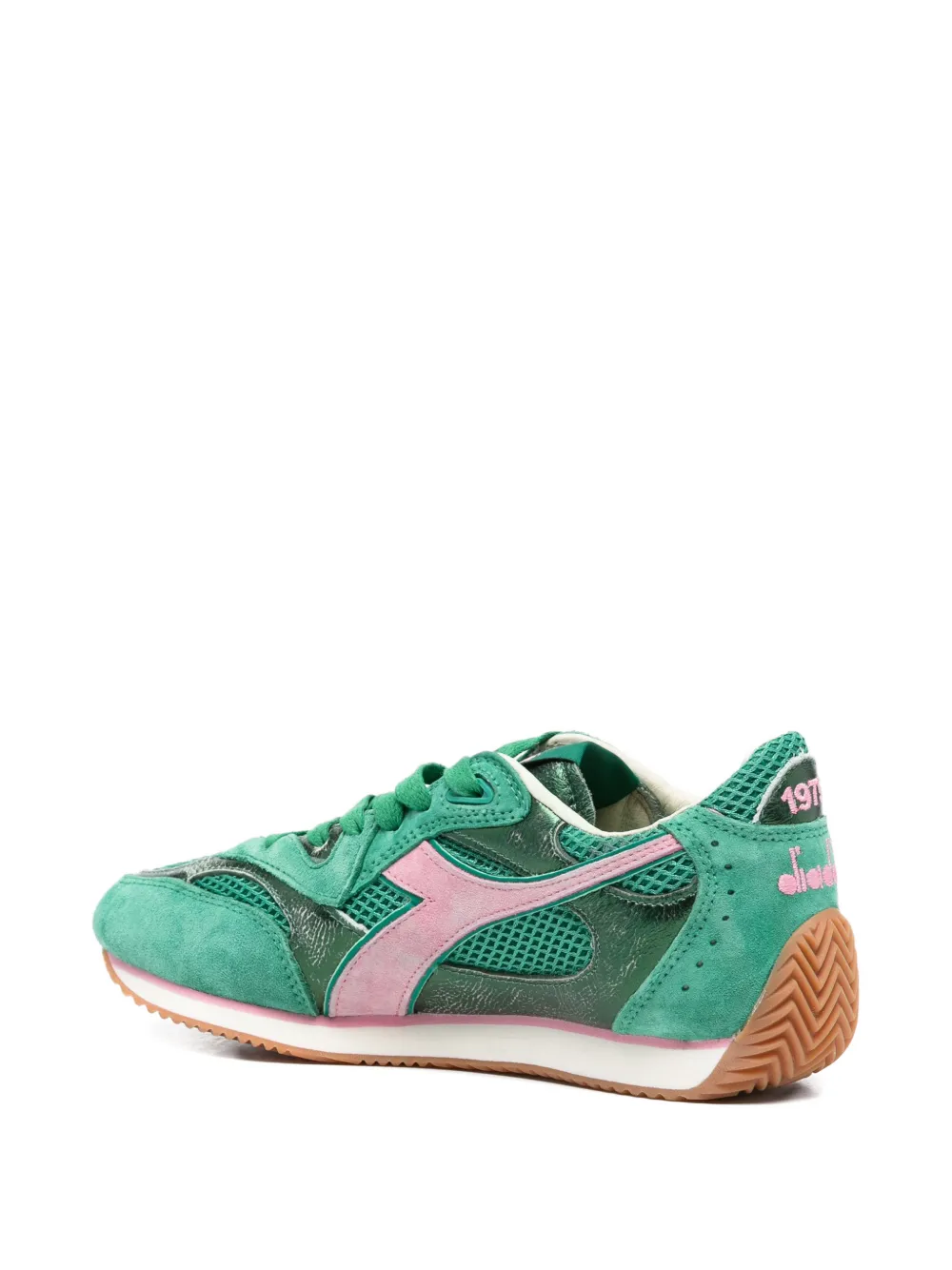 Diadora Equipe Revenge leren sneakers Groen