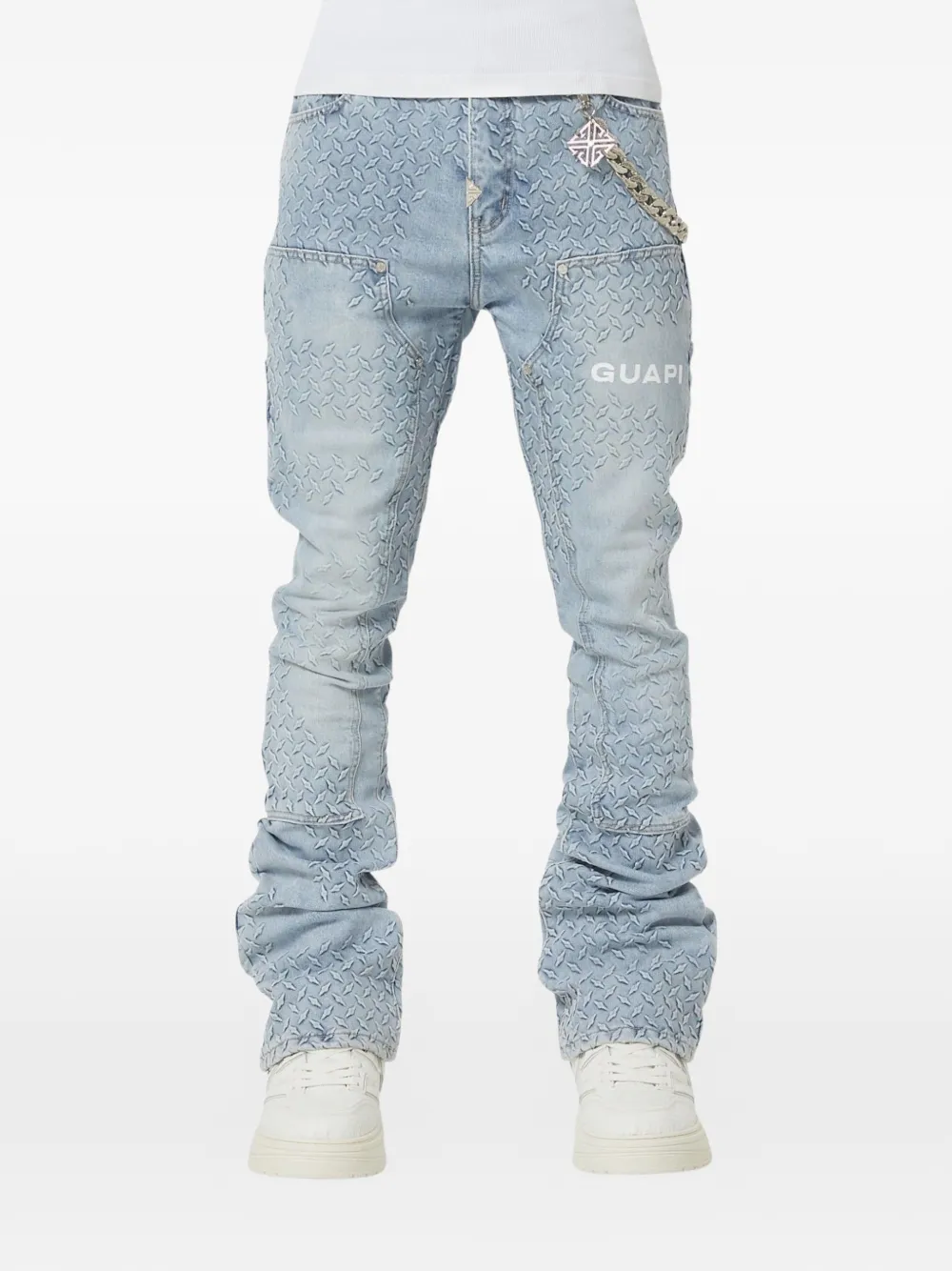  Guapi Texturized Carpenter Jeans - Blue 
