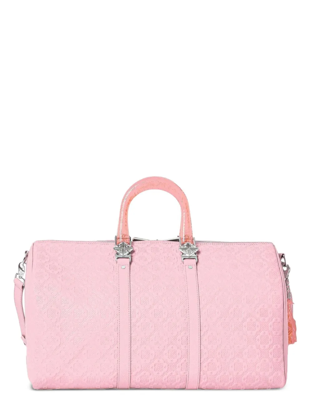  Guapi Embossed Chain Duffle Bag - Pink 