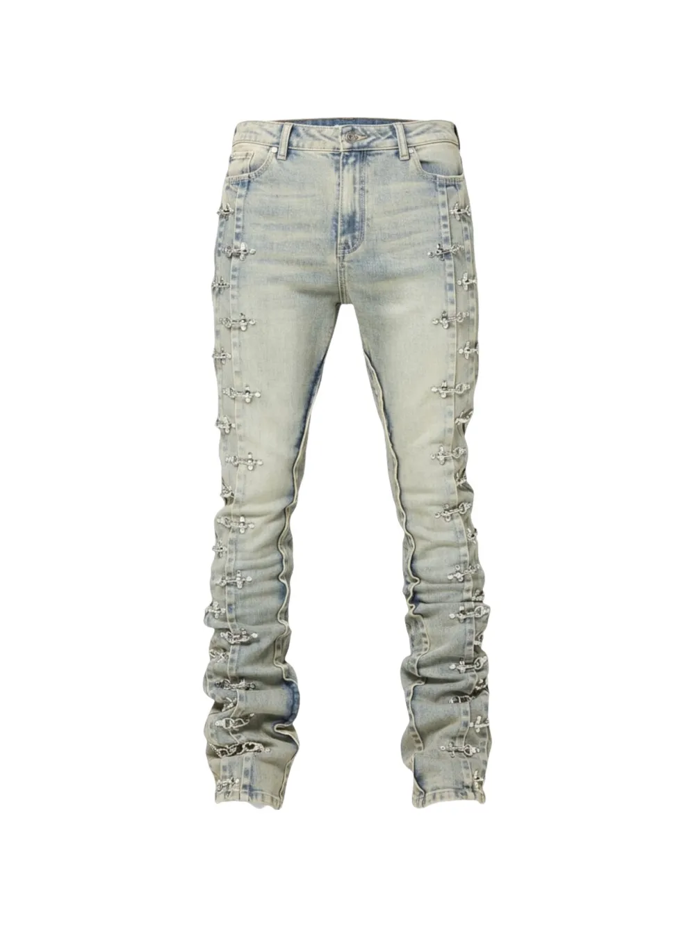 GUAPI Aviation Clasp jeans - Blu