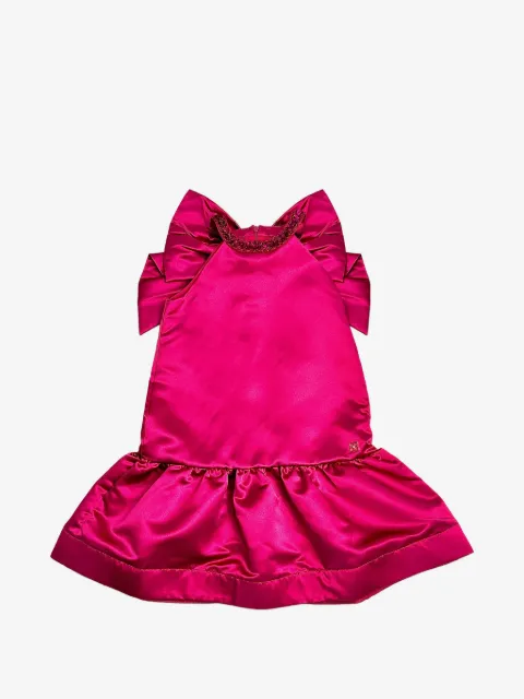 BCBG KIDS bow ruffled dress