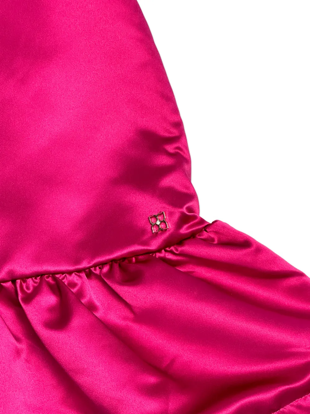  Bcbg Kids Bow Ruffled Dress - Pink 