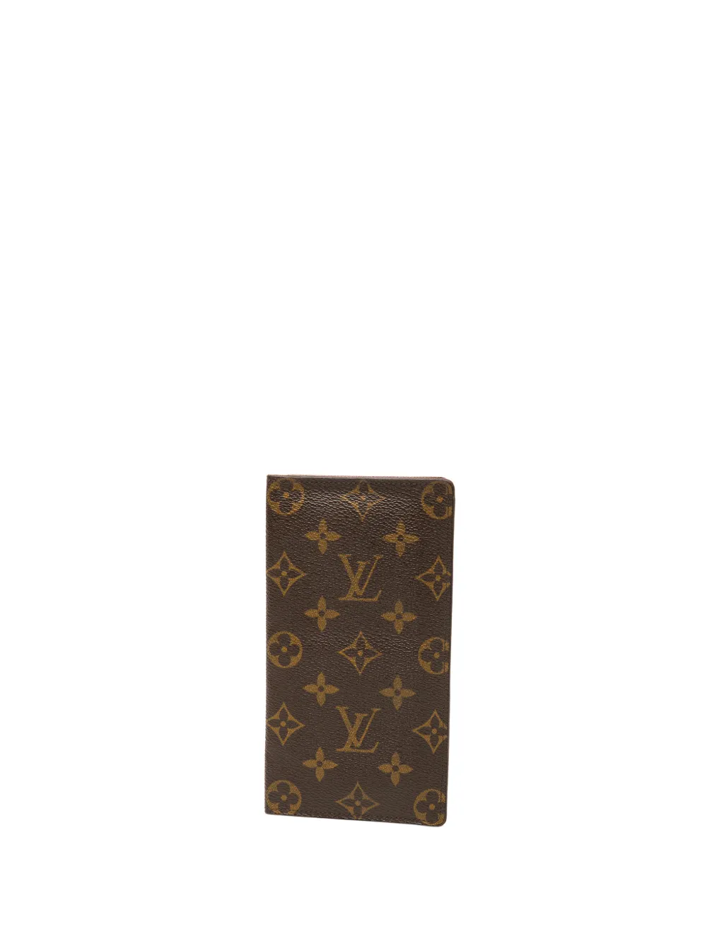 Louis Vuitton Pre-Owned 2001 Monogram Brazza Wallet long wallets - Marrone