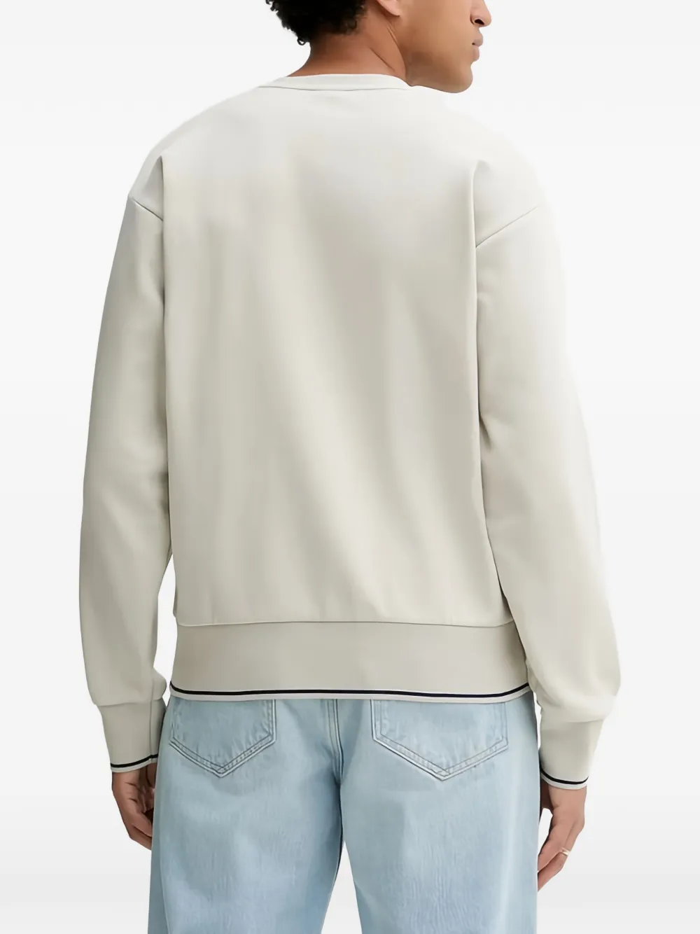 adidas Sweater met logoprint Beige