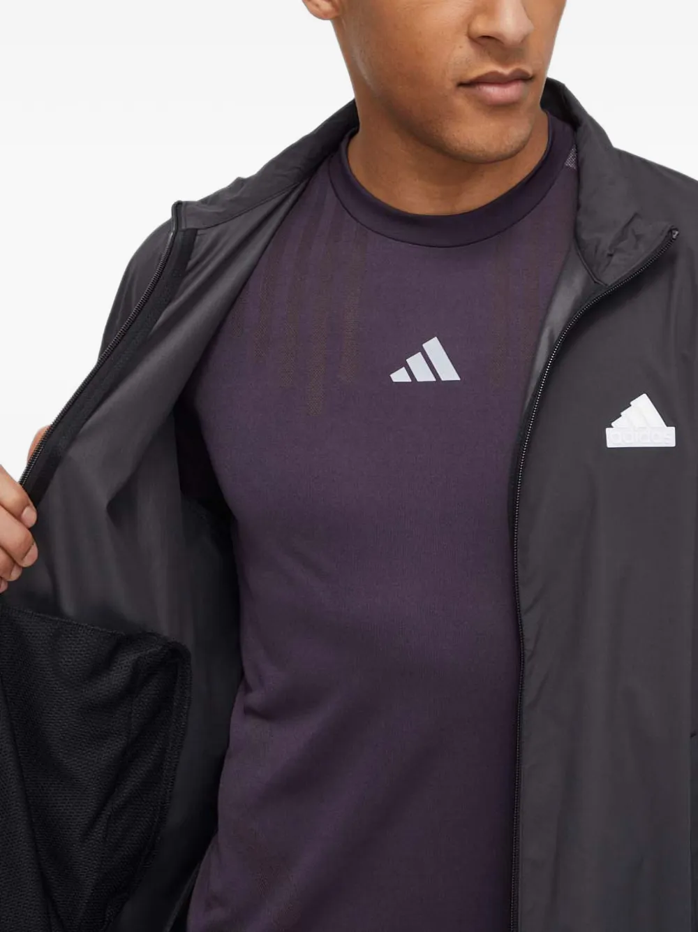 adidas Future Icons 3-stripes woven track jacket Zwart