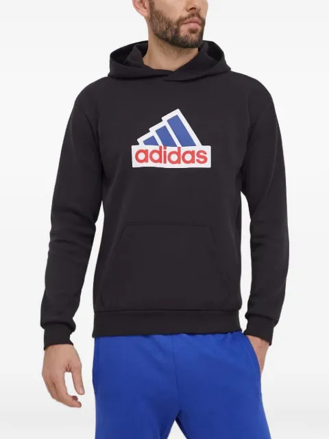 adidas hoodie con logo estampado