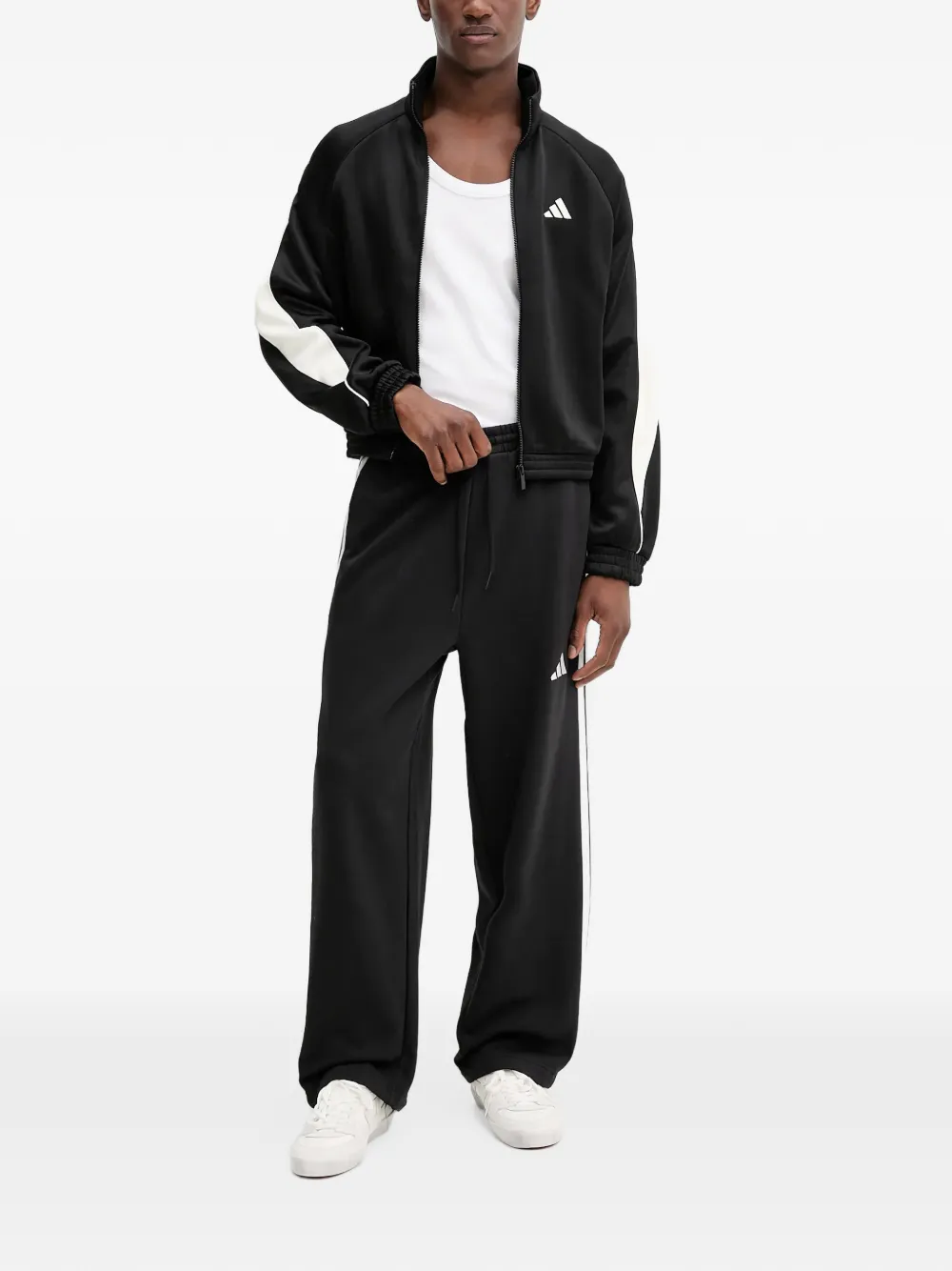 adidas Trui met ritsdetail Zwart