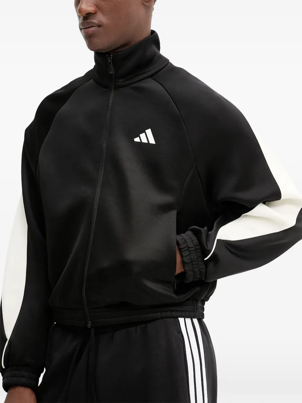 adidas Trui met ritsdetail Zwart