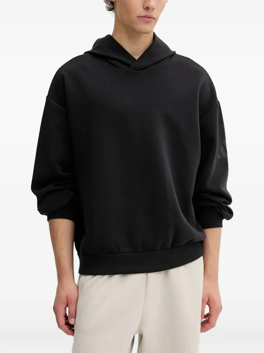 adidas Soft Lux hoodie - Nero