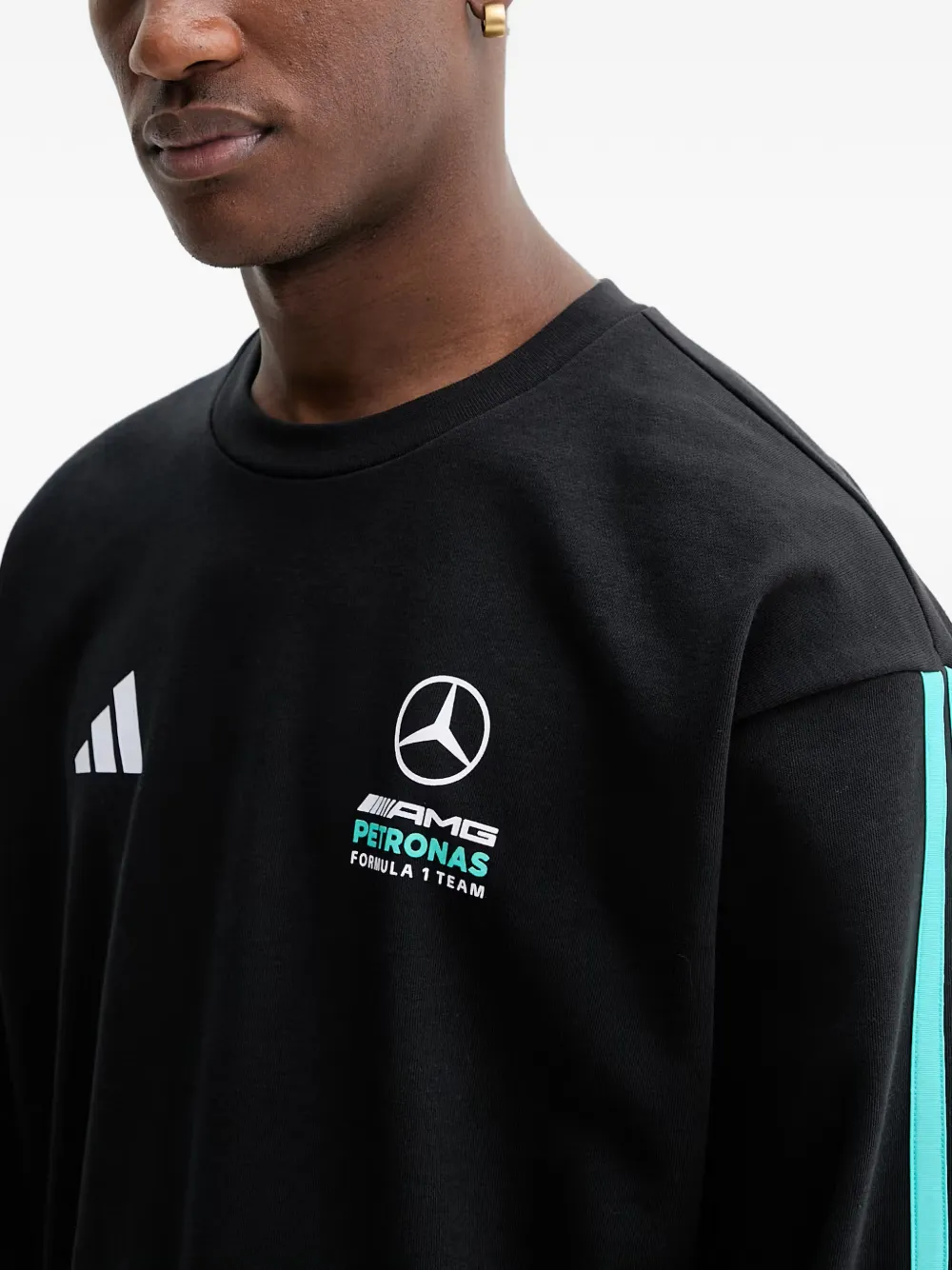 adidas Mercedes-AMG Petronas Formula 1 Team DNA sweatshirt Zwart