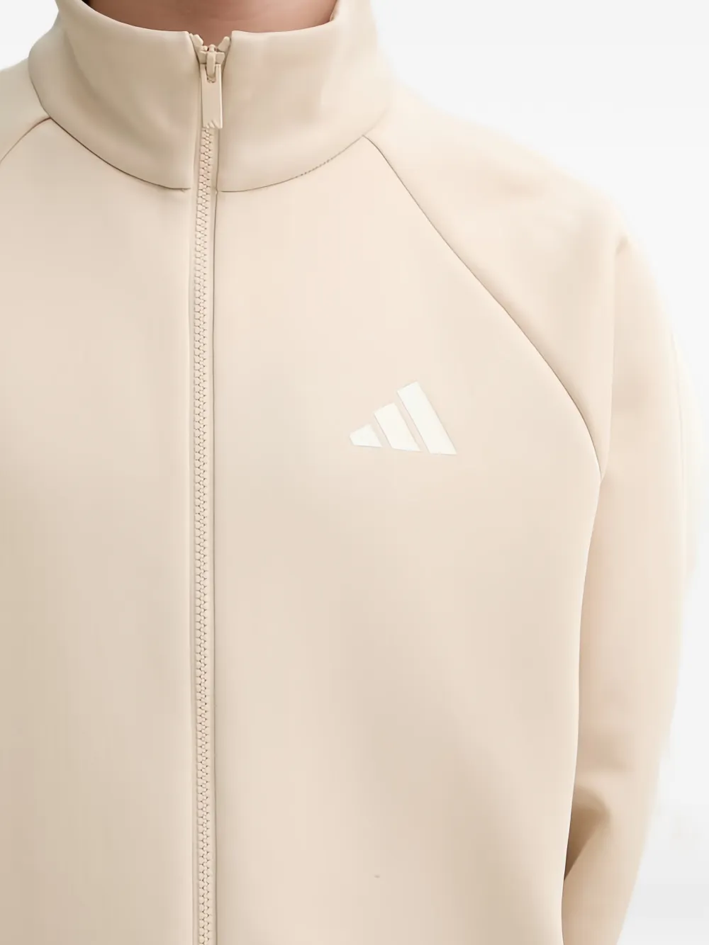 adidas Trui met rits en logo Beige