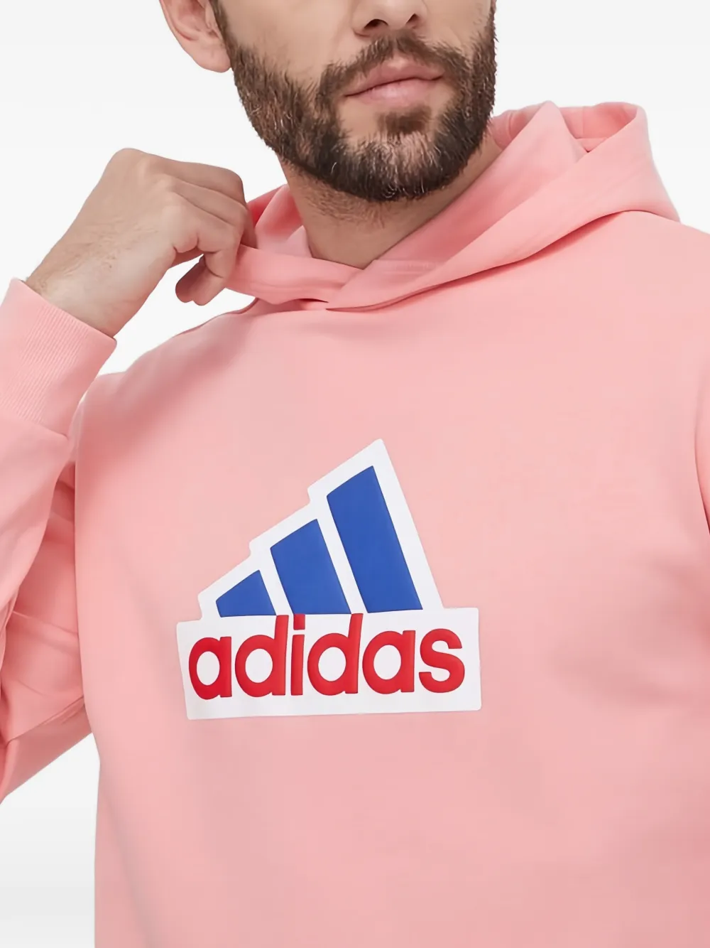 adidas Hoodie met logo Roze
