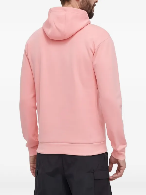 Adidas ロゴフーデッド パーカー | ピンク | FARFETCH JP