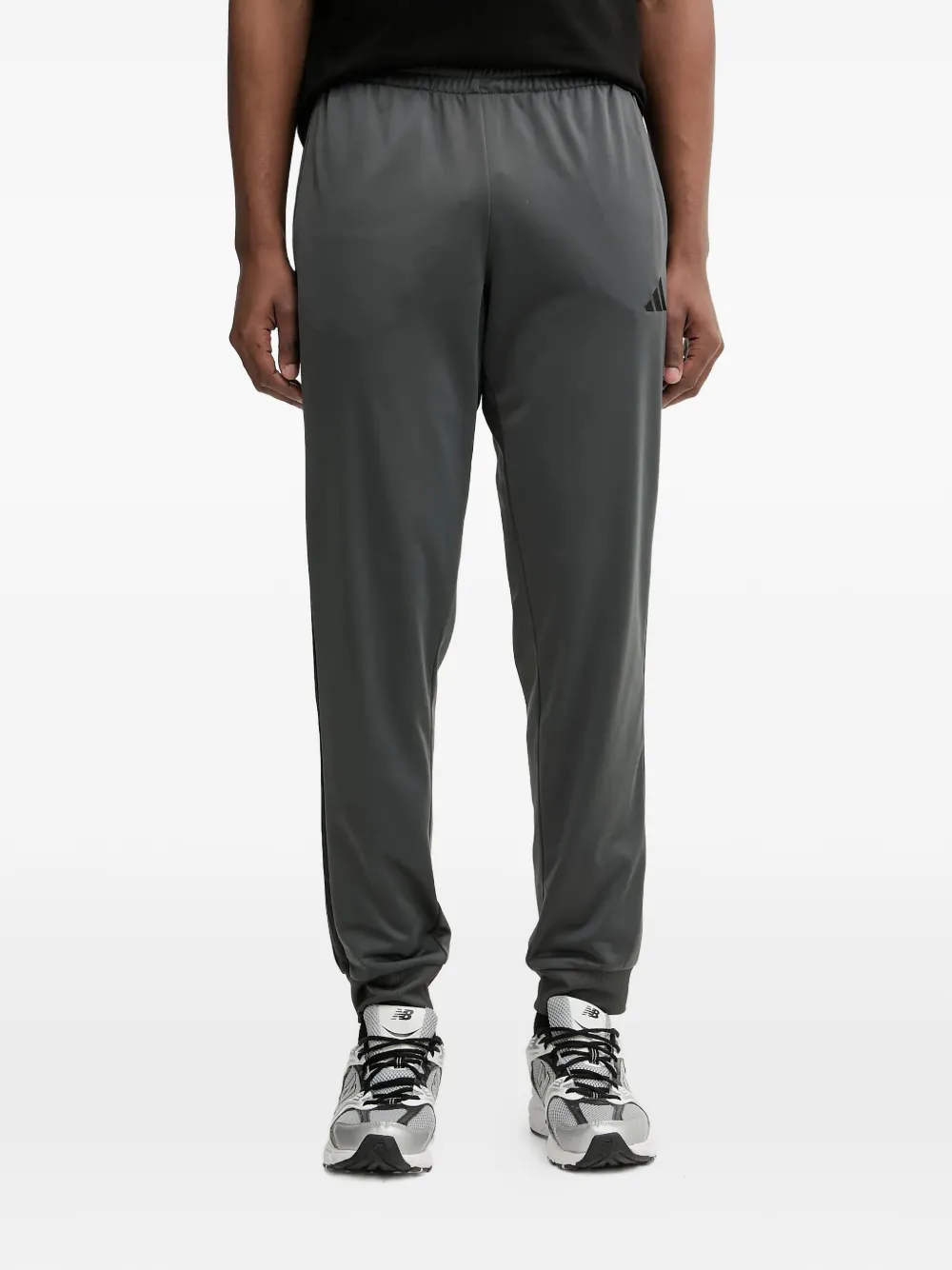 adidas side-stripe tracksuit - Grigio