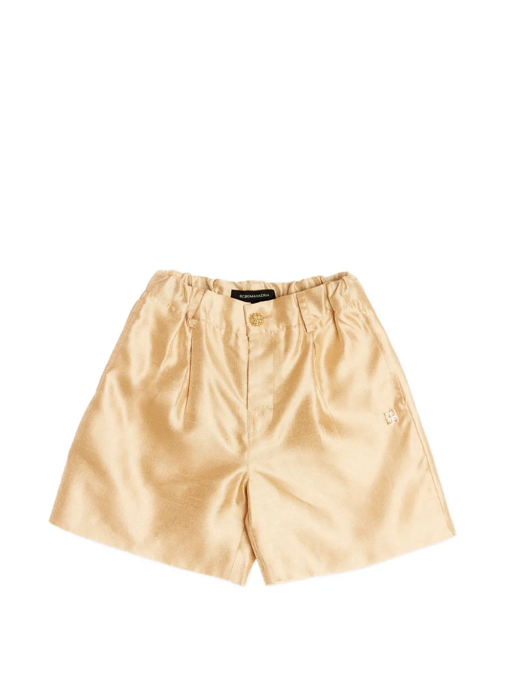 BCBG KIDS elasticated logo shorts - Toni neutri
