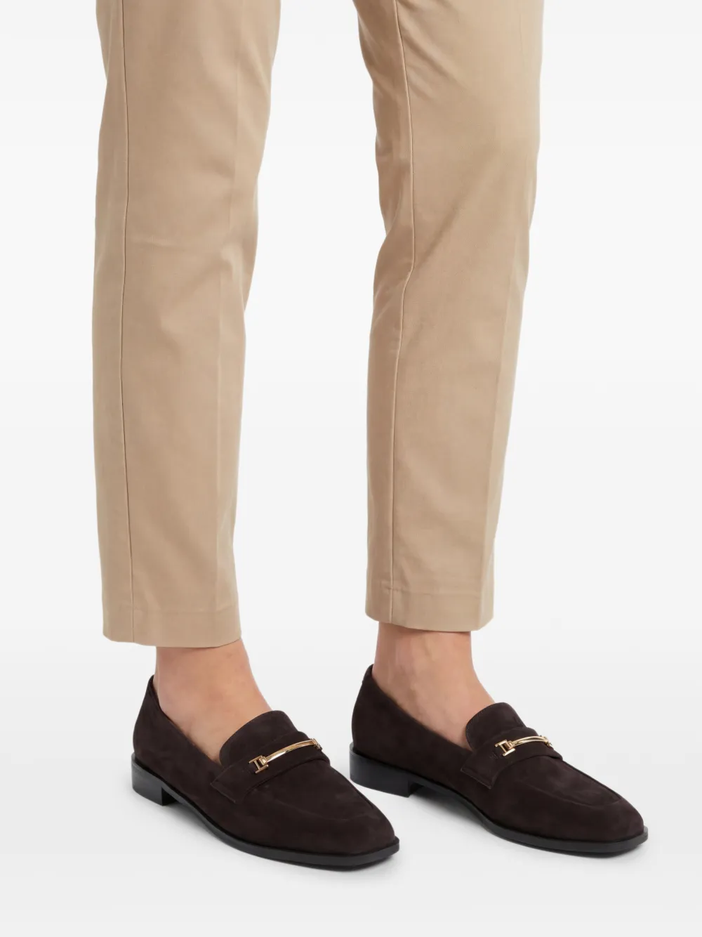 LINDA BAUMANN Horsebit loafers Bruin