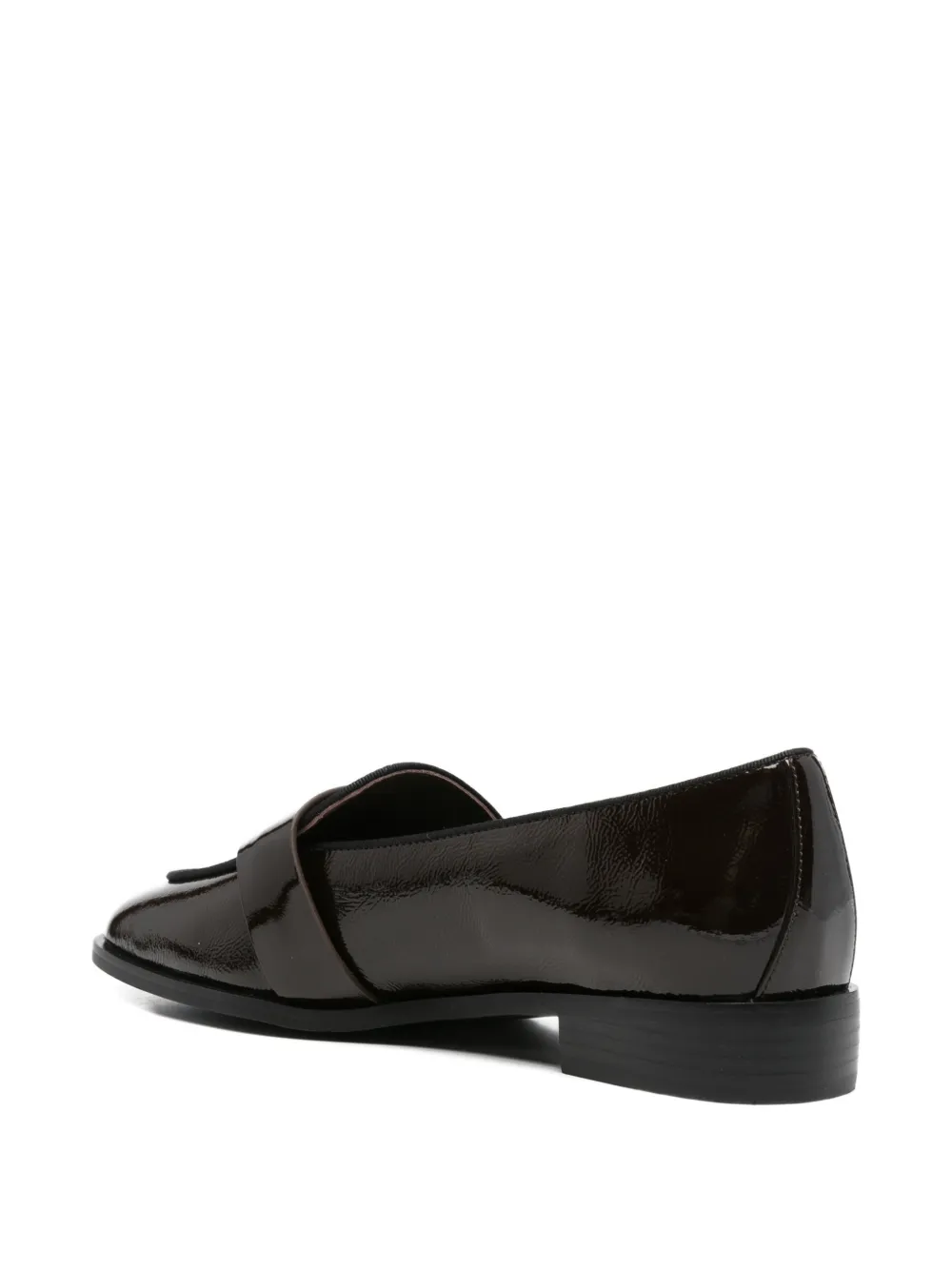 LINDA BAUMANN Loafers met gesp Bruin