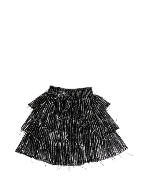 BCBG KIDS sequined tiered skirt