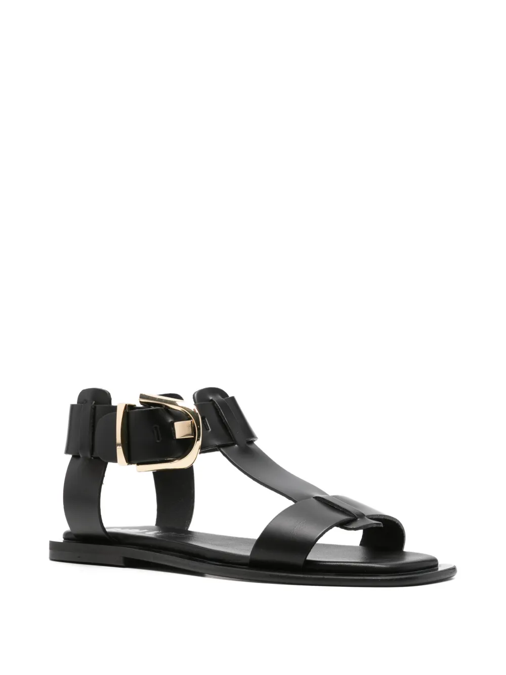 Bibi Lou Leren sandalen Zwart